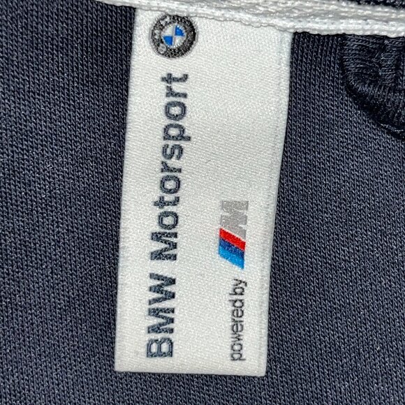 Puma BMW MSP T7 Hooded Sweat Jacket - Men's Large - Stripes and Logos - NWOT - Picture 8 of 12